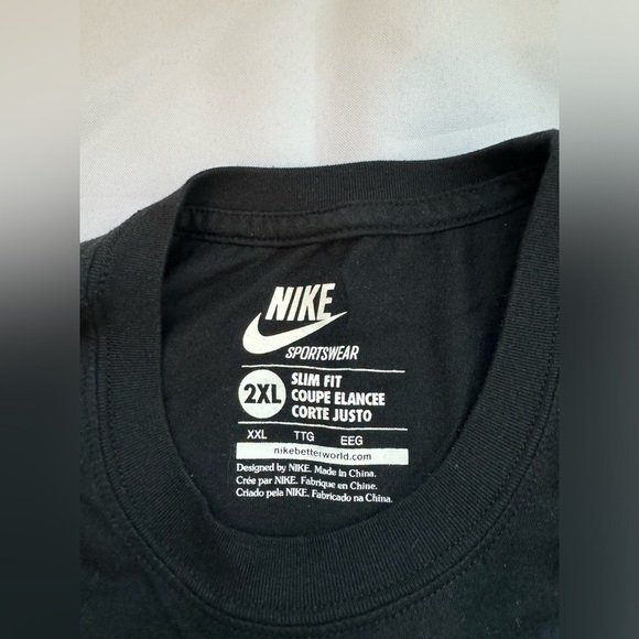 NIKE MEN’S BLACK SLIM FIT 2XL - Picture 5 of 5